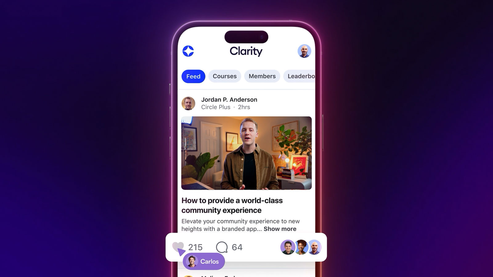 Still frame from Circle App Builder