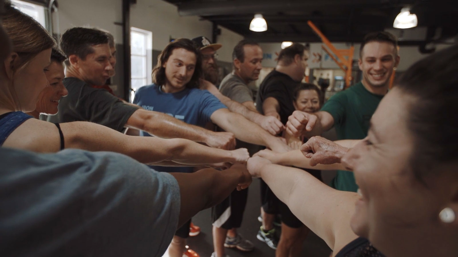 Still frame from Iron Tribe